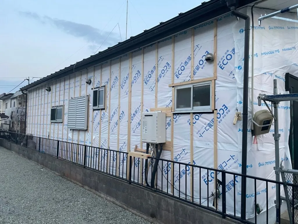 福島県 郡山市 戸建て 外壁リノベーション②
