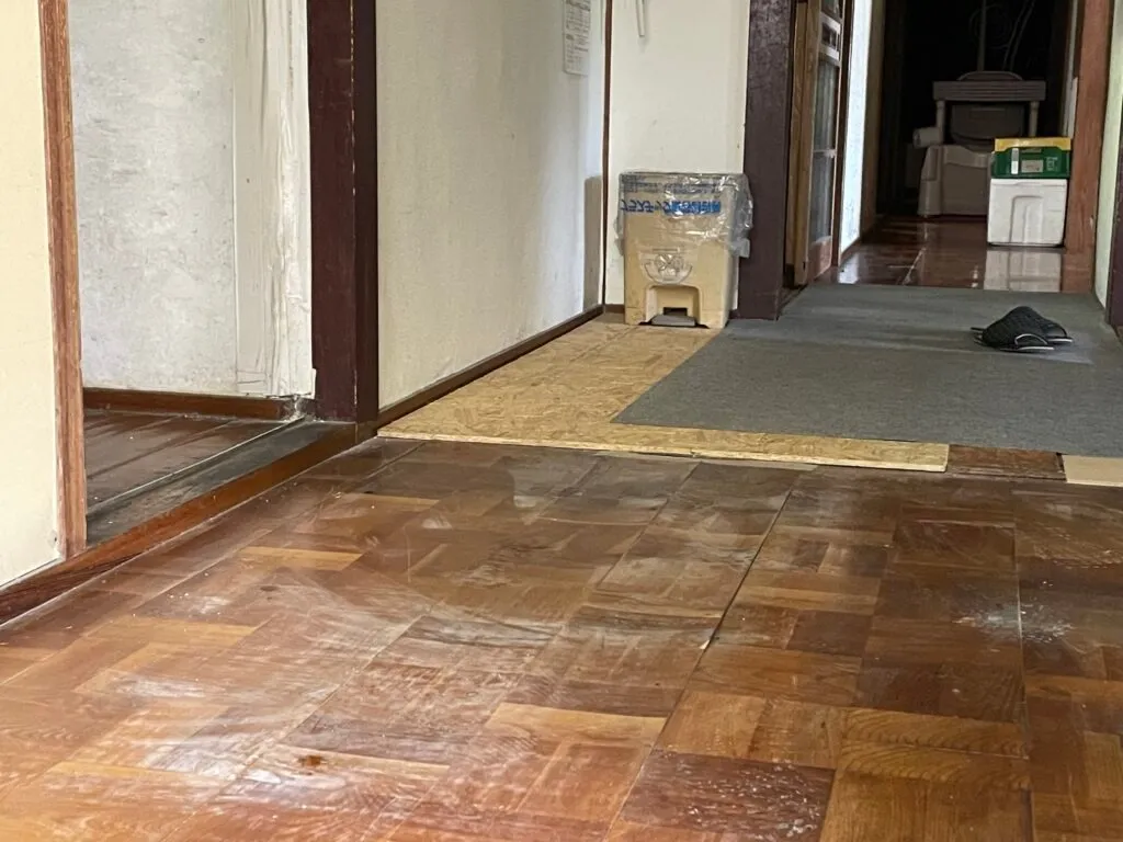 二本松市にて戸建ての水廻り改装工事 T様邸①