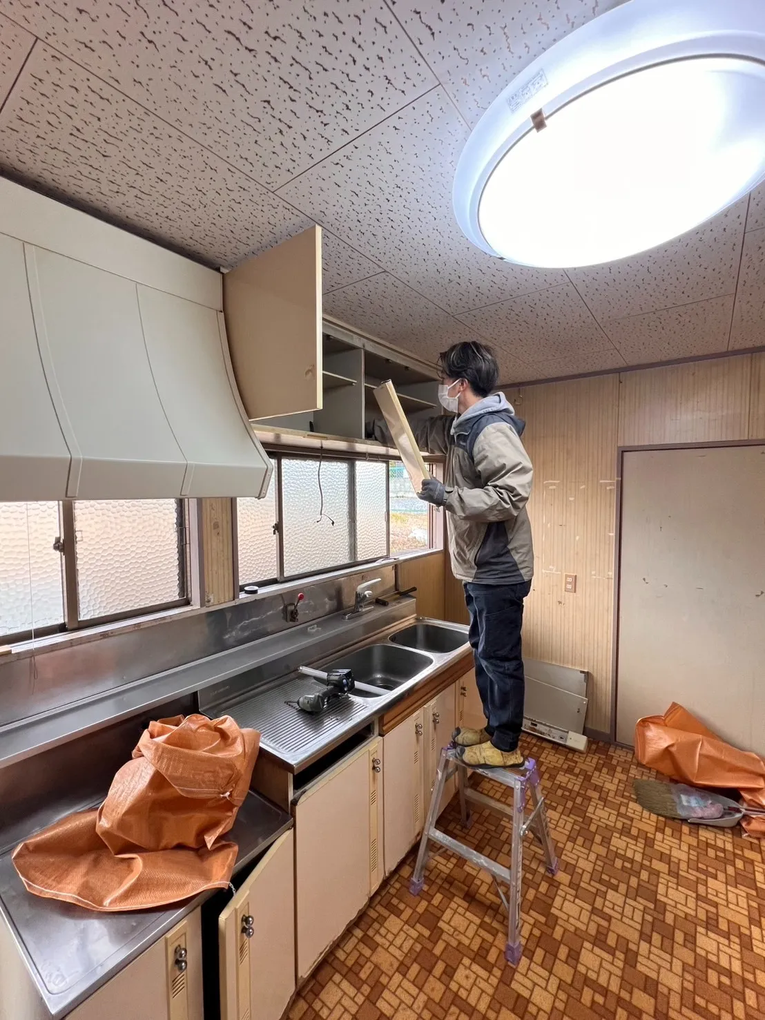 福島県　郡山市　　内装リフォーム　 水廻り・クロス工事